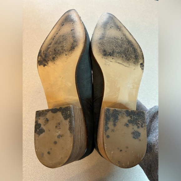 Bleecker and Bond Georgie Gray Suede Boho Rustic Booties - Picture 4 of 6